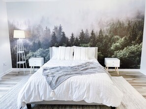 3 chambres, bureau, fer et planche à repasser, accès au Wi-Fi (inclus)