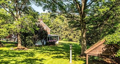 Pool & Courtyard: Timeless Home in Lansdale