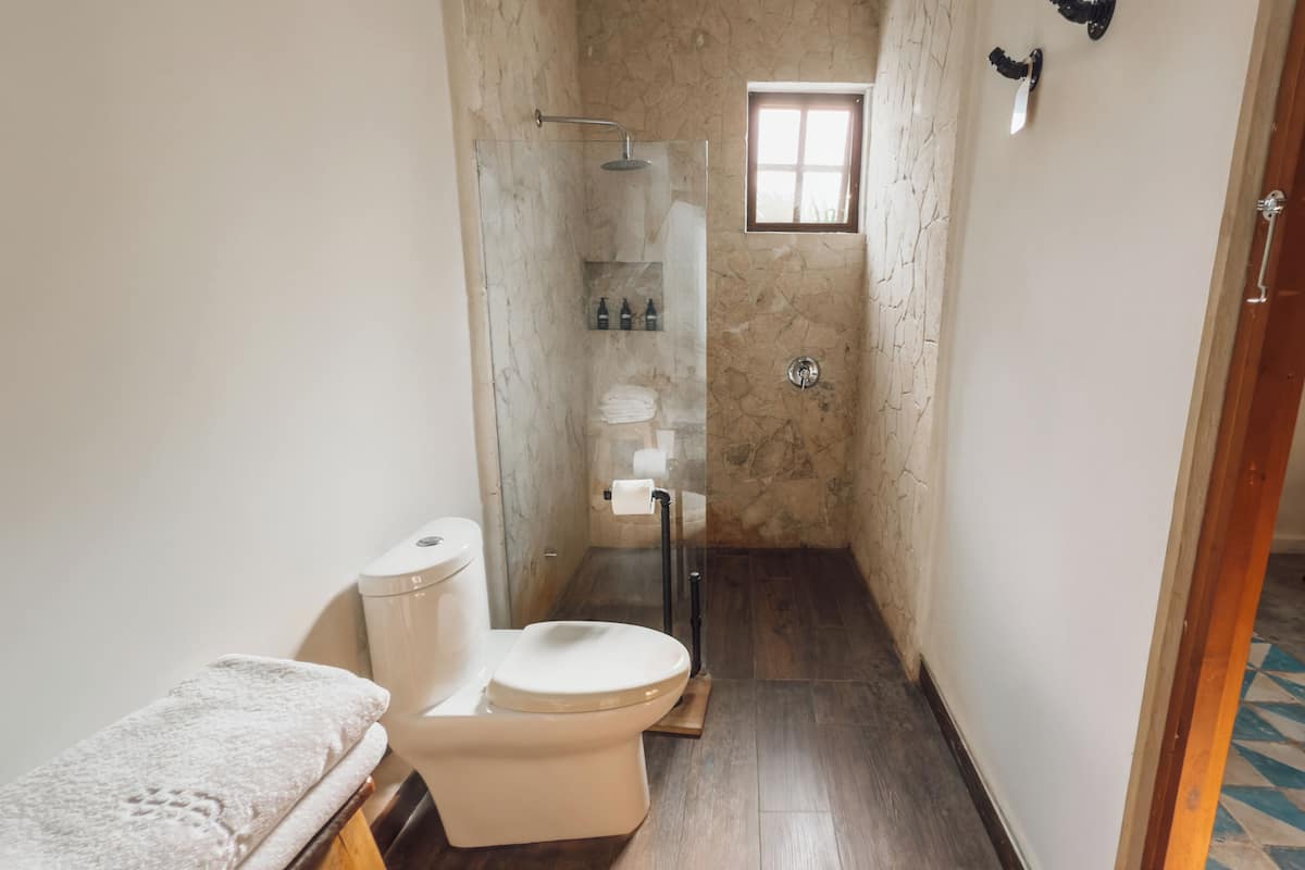 standard double room, 2 queen beds | 1 bedroom, premium bedding, in-room safe, blackout curtains