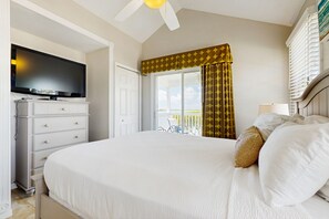 2 bedrooms, iron/ironing board, bed sheets