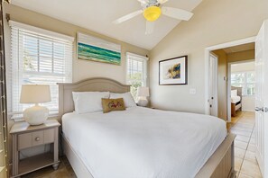 2 bedrooms, iron/ironing board, bed sheets