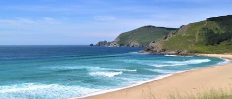 Accommodatie ligt op het strand