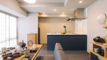 High Floor Two-Bedroom Suite | Living area | 32-inch Smart TV with digital channels, TV