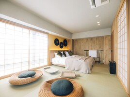Premium Two-Bedroom Japanese Suite | Down comforters, in-room safe, laptop workspace, iron/ironing board