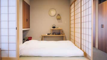 2 chambres, couette en duvet d'oie, coffres-forts dans les chambres