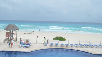 Free beach cabanas