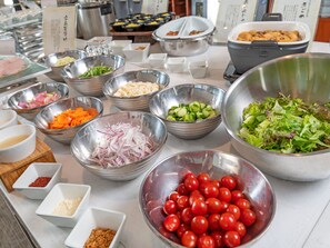 Daily buffet breakfast (JPY 2000 per person) - Hotel Mystays Hiroshima Peace Park (Hiroshima)
