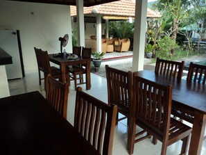 Outdoor dining