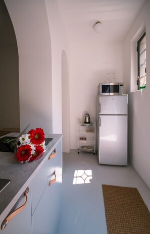 Kühlschrank, Herdplatte