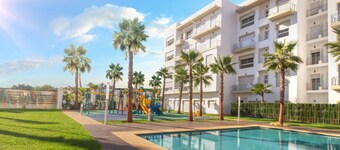 Joli appartement avec piscine,plage&wifk