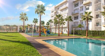 Joli appartement avec piscine,plage&wifk