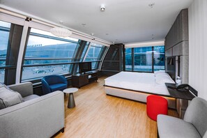 Studio | Desk, blackout drapes, soundproofing, free WiFi - Maxima Domodedovo Hotel (Domodedovo)