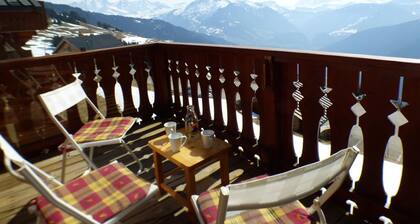 5-room apartment, 9 people, ski-in/out, parking, Les Saisies