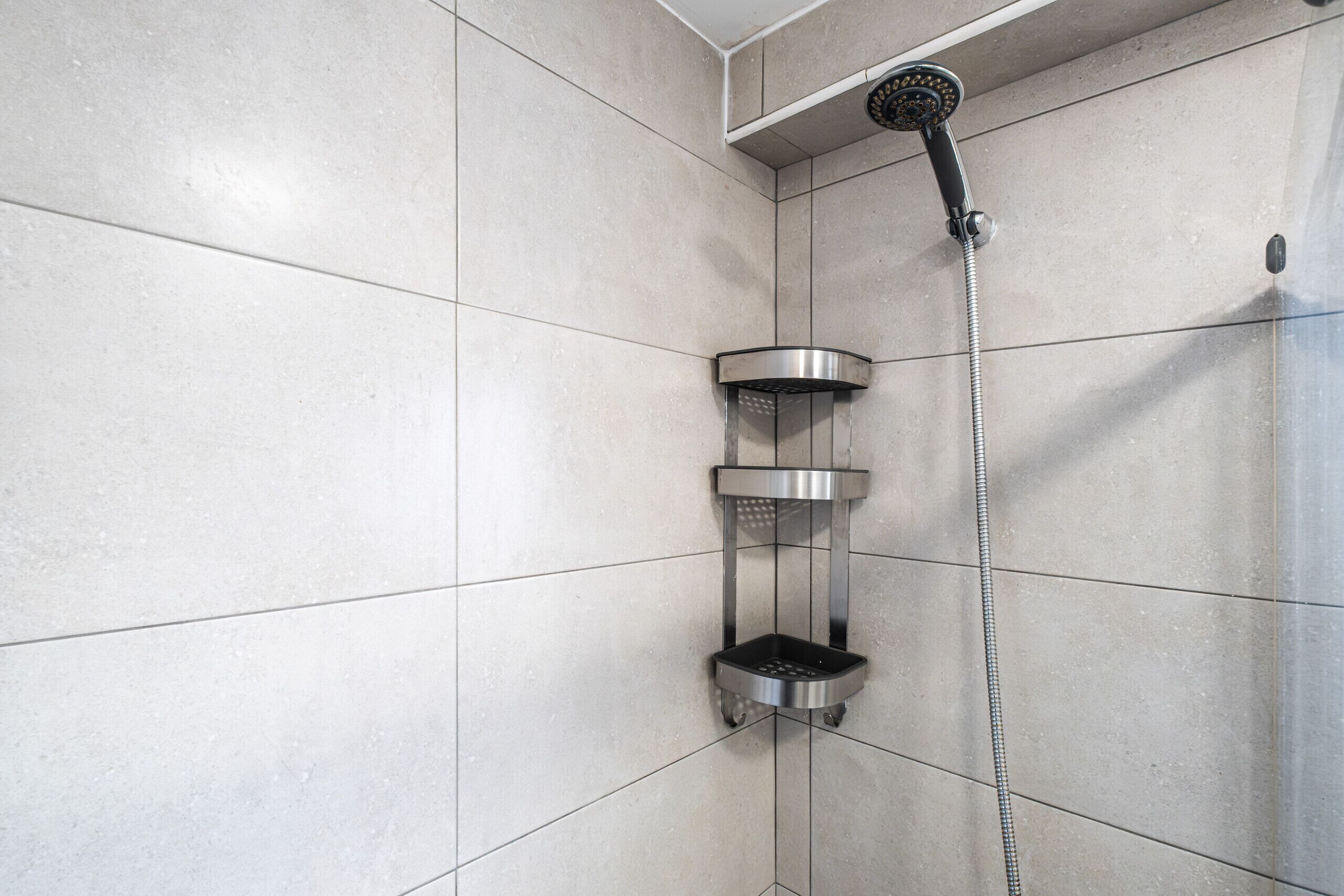 Douche, serviettes fournies
