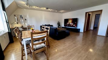 Apartemen Superior, kamar mandi pribadi (Apartment Jacobsplatz) | Lounge