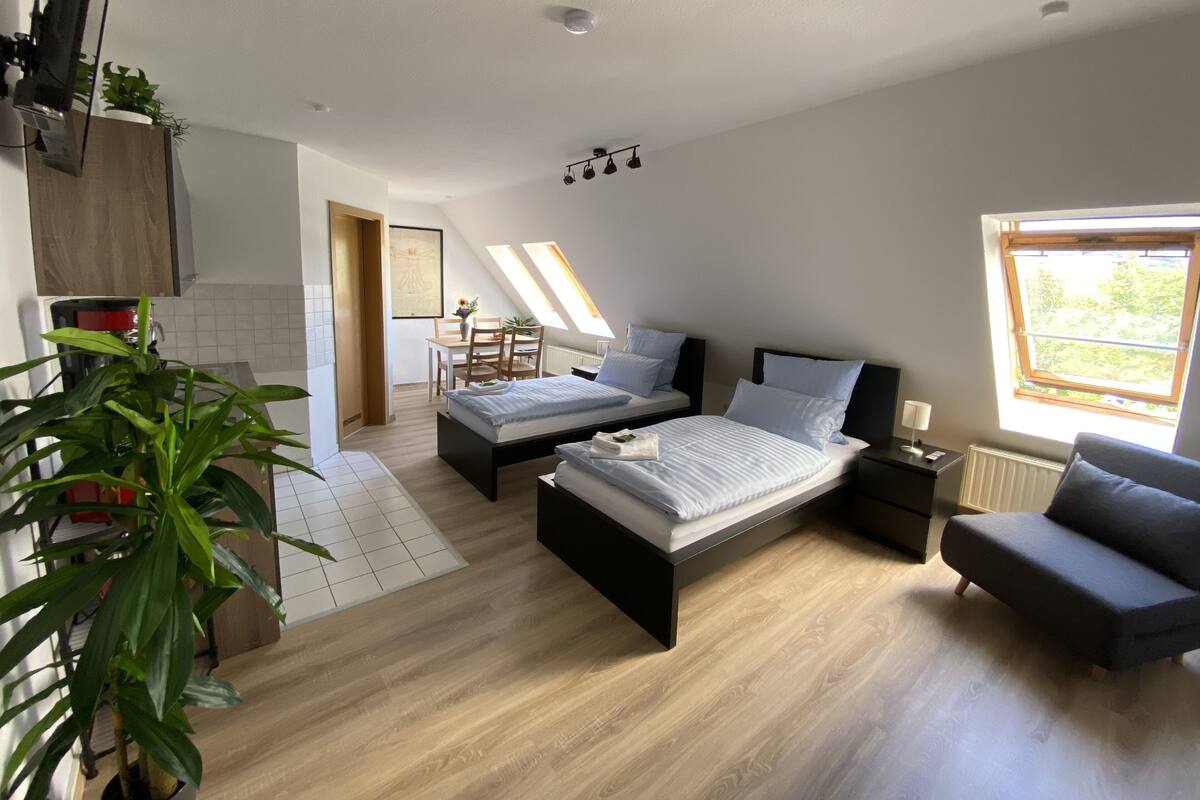 公寓, 私人浴室, 城市景觀 (Am Jacobsweg Wohnung 1) | 住宿內部
