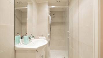Shower, hair dryer