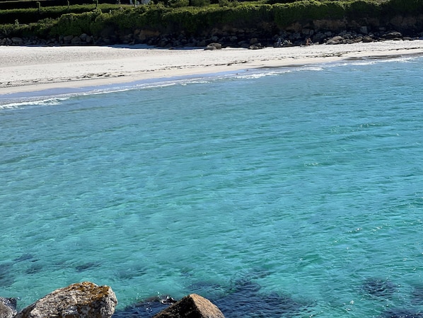 Tæt på stranden, liggestole