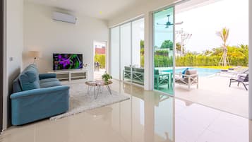 Villa | Opholdsområde | Fladskærms-tv