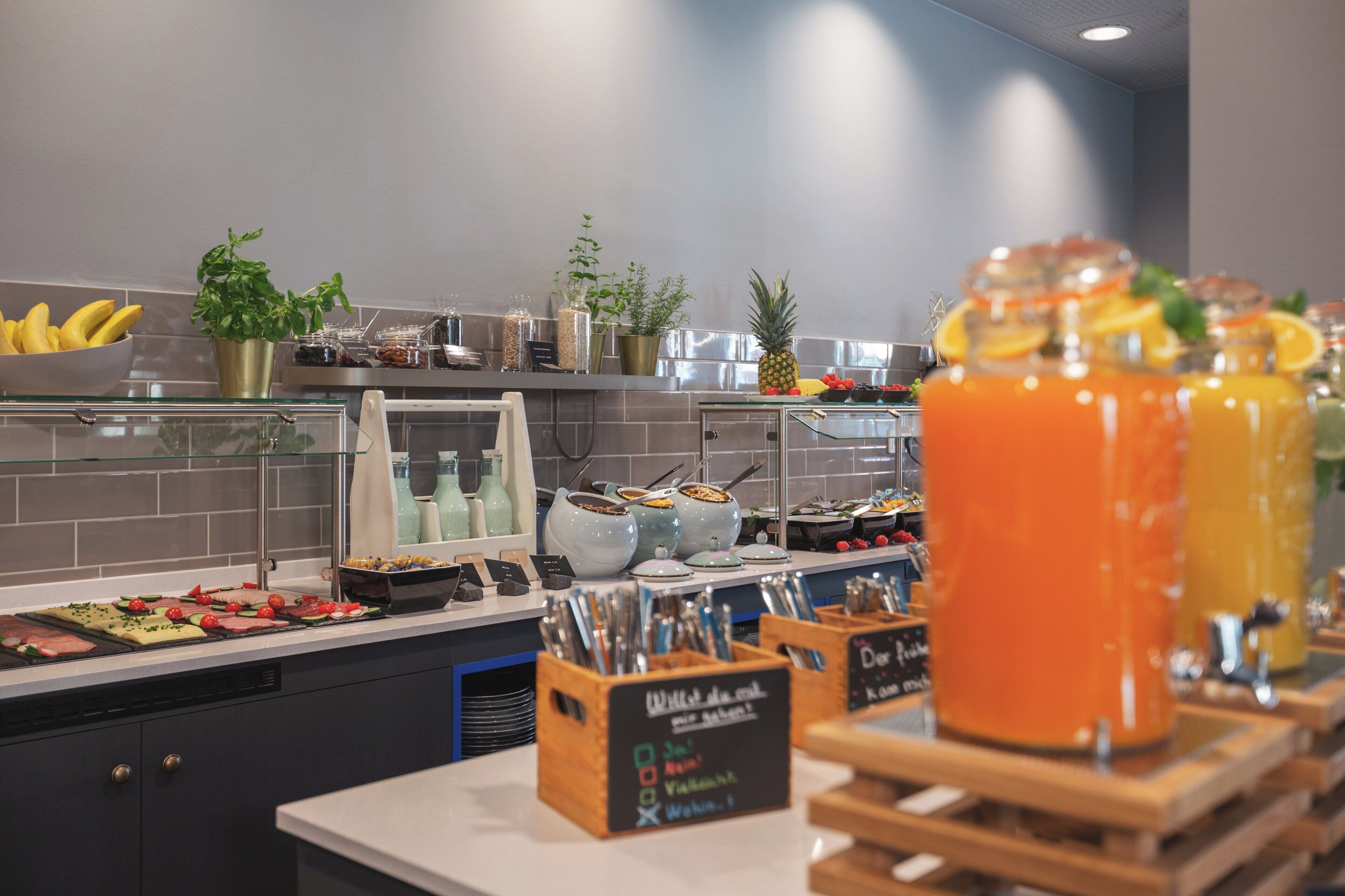 daily buffet breakfast (eur 17.00 per person)