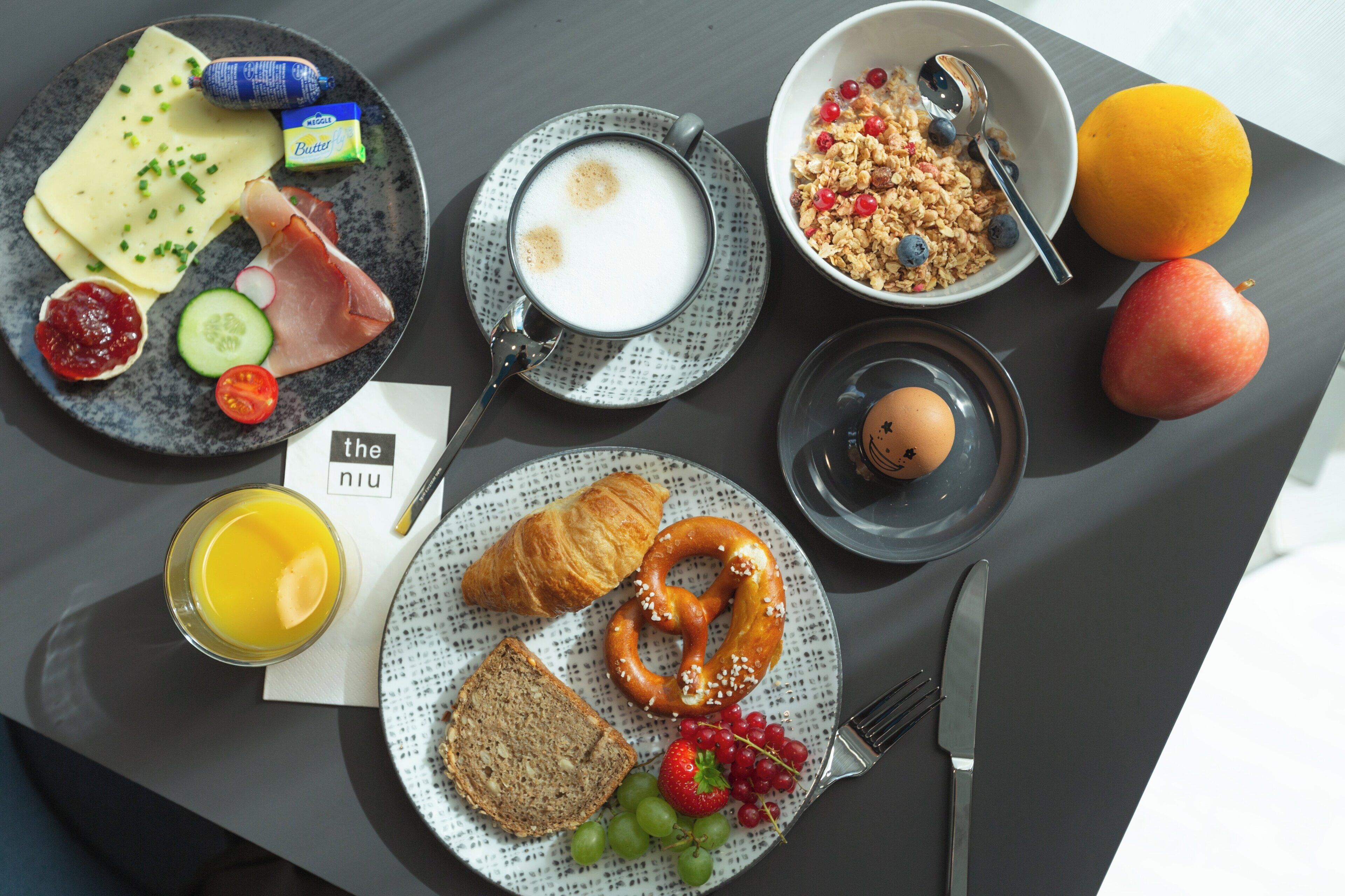 daily buffet breakfast (eur 17.00 per person)