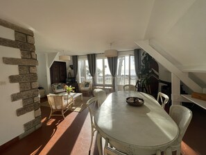 Dining - Apartment T4 sea view - Plage de Beaumer (Carnac)