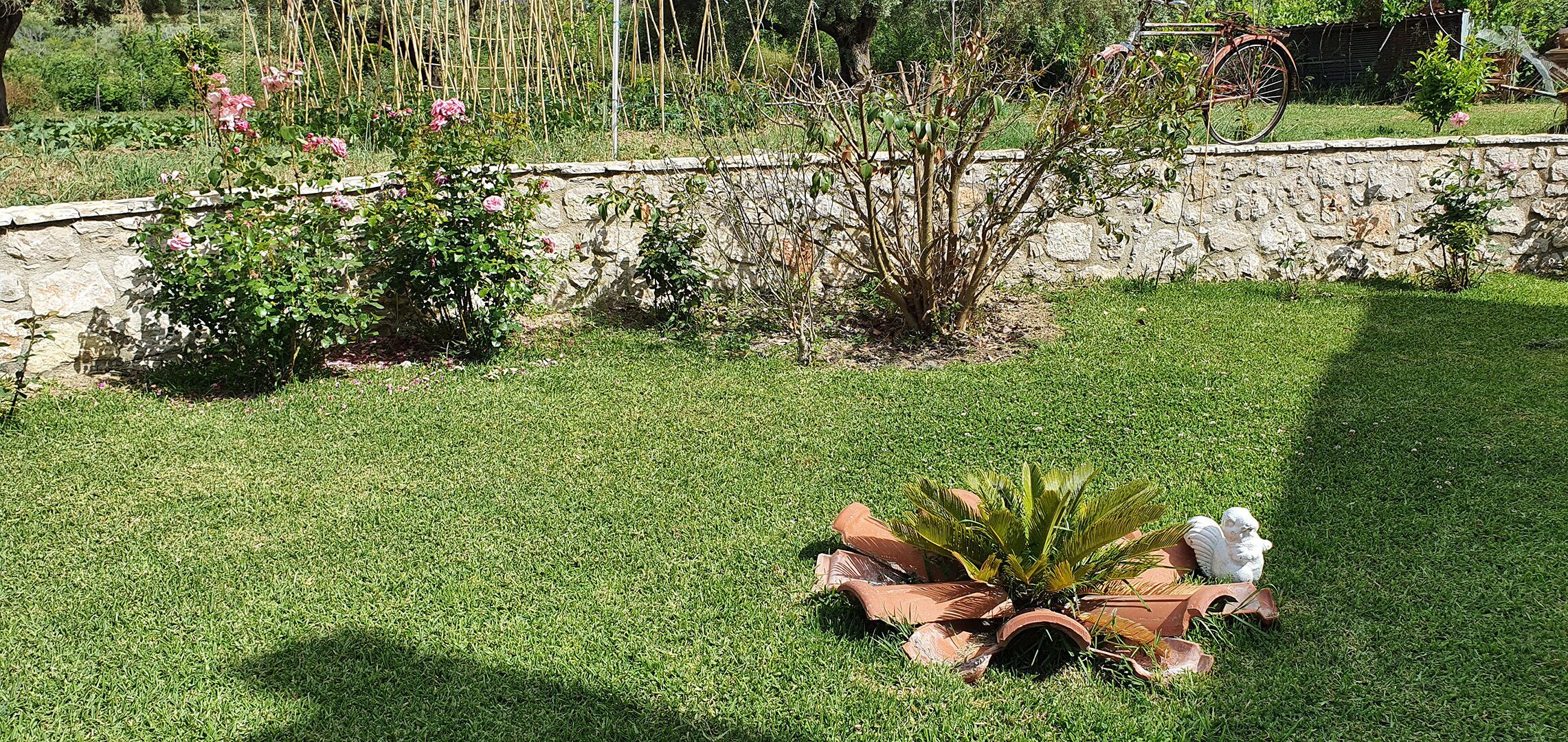 Palairos: Garden experience revised (A\/C, Wi-Fi, BBQ)