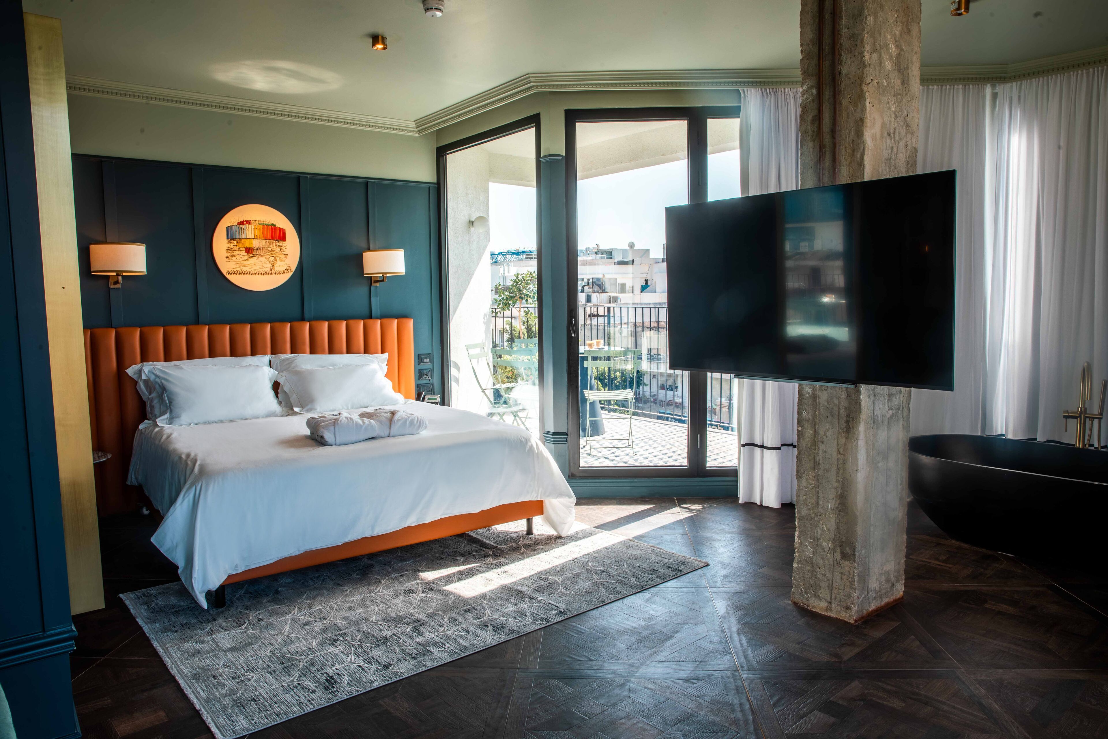 Hochwertige Bettwaren, individuell dekoriert, individuell eingerichtet