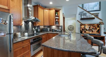 Ridge Street Chalet Home: Historic District Charm