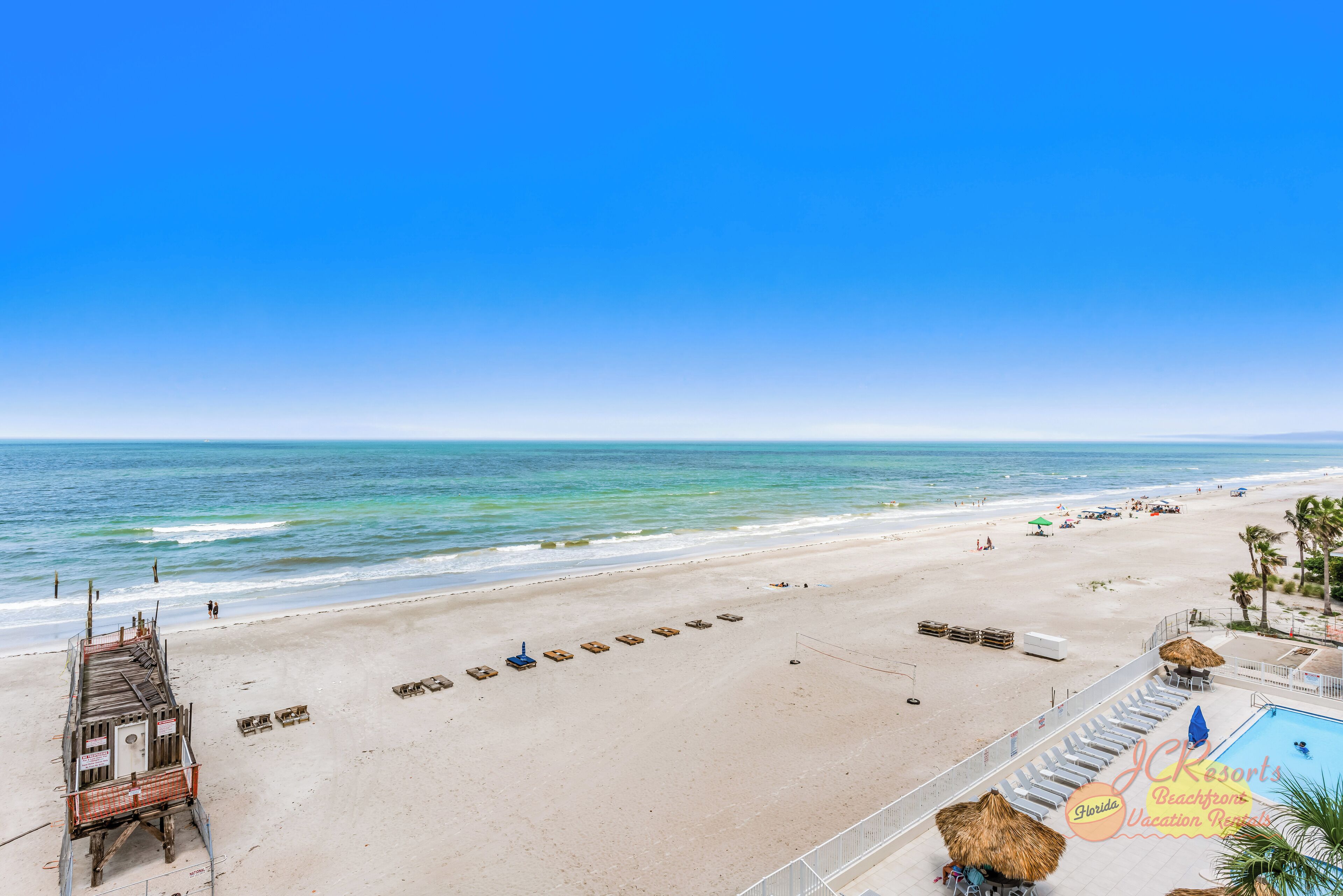 Accommodatie ligt op het strand