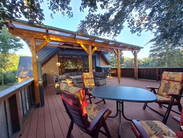 Outdoor dining - Gabis Ferienwohnung Bendingbostel  (Kirchlinteln)