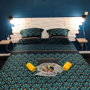 1 habitación, wifi gratis y ropa de cama