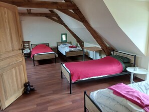 4 habitaciones y wifi