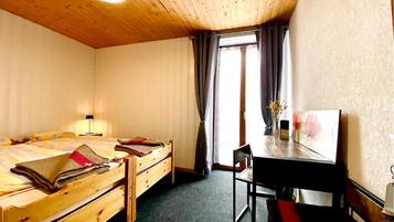 Standard Double Room | Desk, laptop workspace, blackout drapes, iron/ironing board