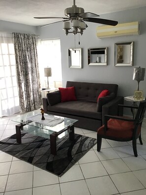 Smart-TV, DVD-spiller og bøker