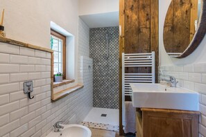 Shower, hair dryer, bidet