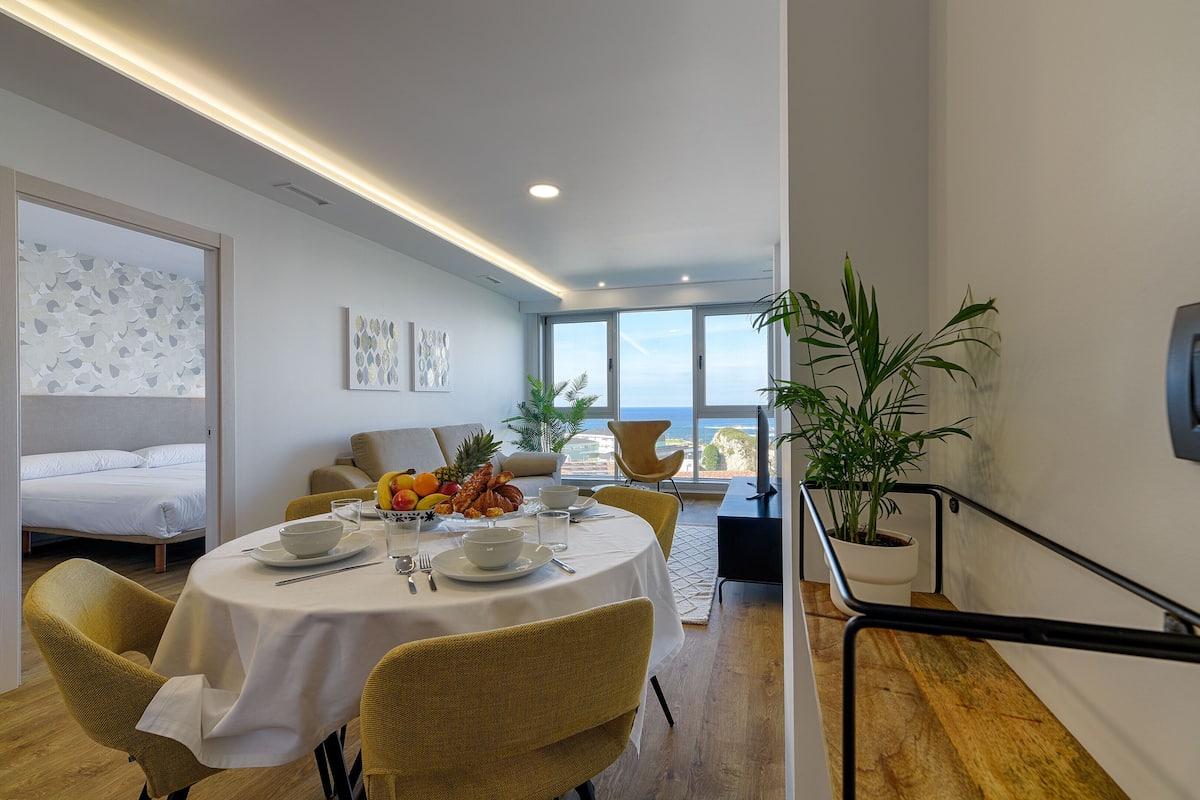 Comfort Room, 1 Bedroom, Kitchen, Sea View | In-room safe, iron/ironing board, free cribs/infant beds, free WiFi