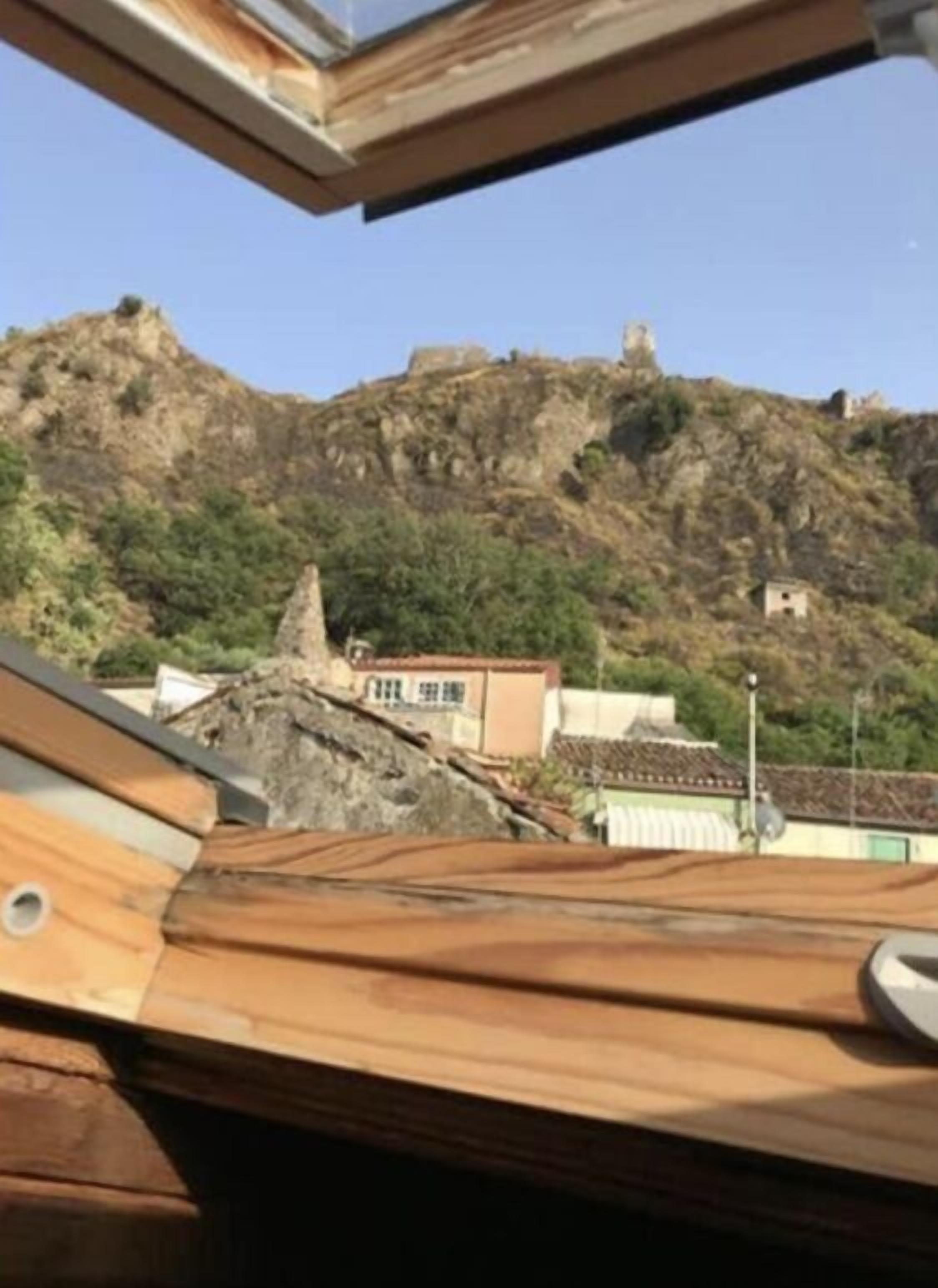 Blick von der Unterkunft