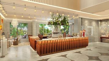 อาหารเช้าแบบคอนติเนนทัลทุกวัน (INR 1150 ต่อคน)