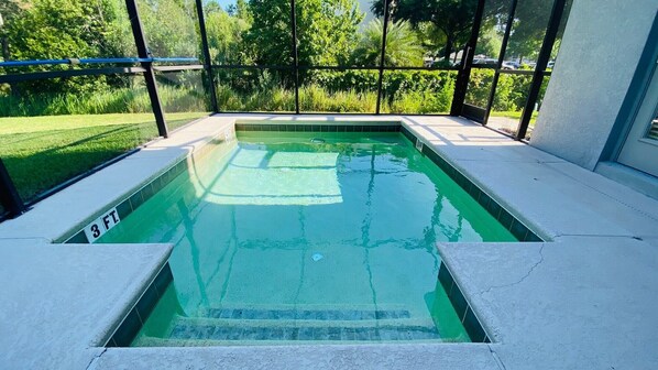Uppvärmd pool