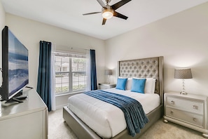4 bedrooms, travel cot, WiFi, bed sheets