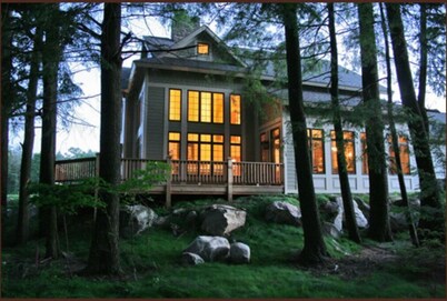 Luxury on the 3L chain sleeps 8+ at the Northernaire Resort's Premier Unit!