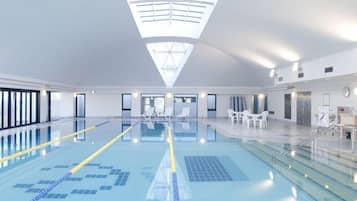 Indoor pool, outdoor pool