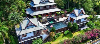 Nakawanna Villa sea view luxury private swimming pool, full-time staff