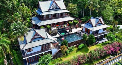 Nakawanna Villa sea view luxury private swimming pool, full-time staff