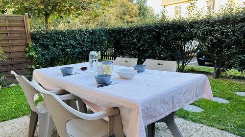 Appartement En baie de Somme, R de C, proche mer, terrasse, résidence sécurisée.