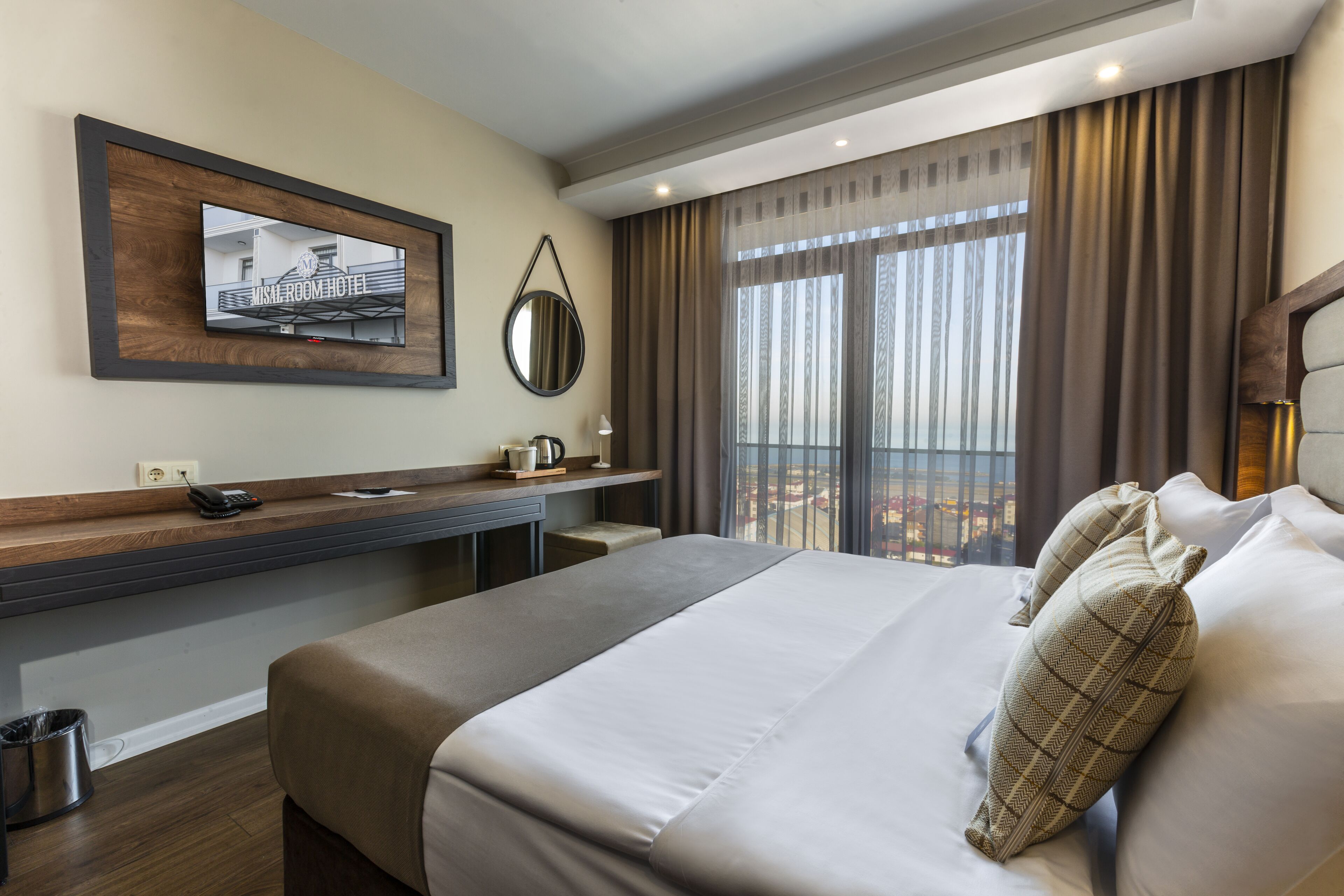 premium bedding, free minibar, in-room safe, free cots/infant beds