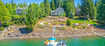 West Shore Lakefront Luxury Estate! Kayaks, Dock/Buoys, Exceptional Views!!!