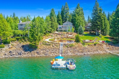 West Shore Lakefront Luxury Estate! Kayaks, Dock/Buoys, Exceptional Views!!!