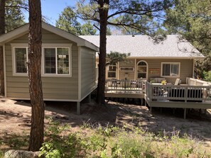 Terrace/patio - House on secluded, private lot (Colorado Springs)